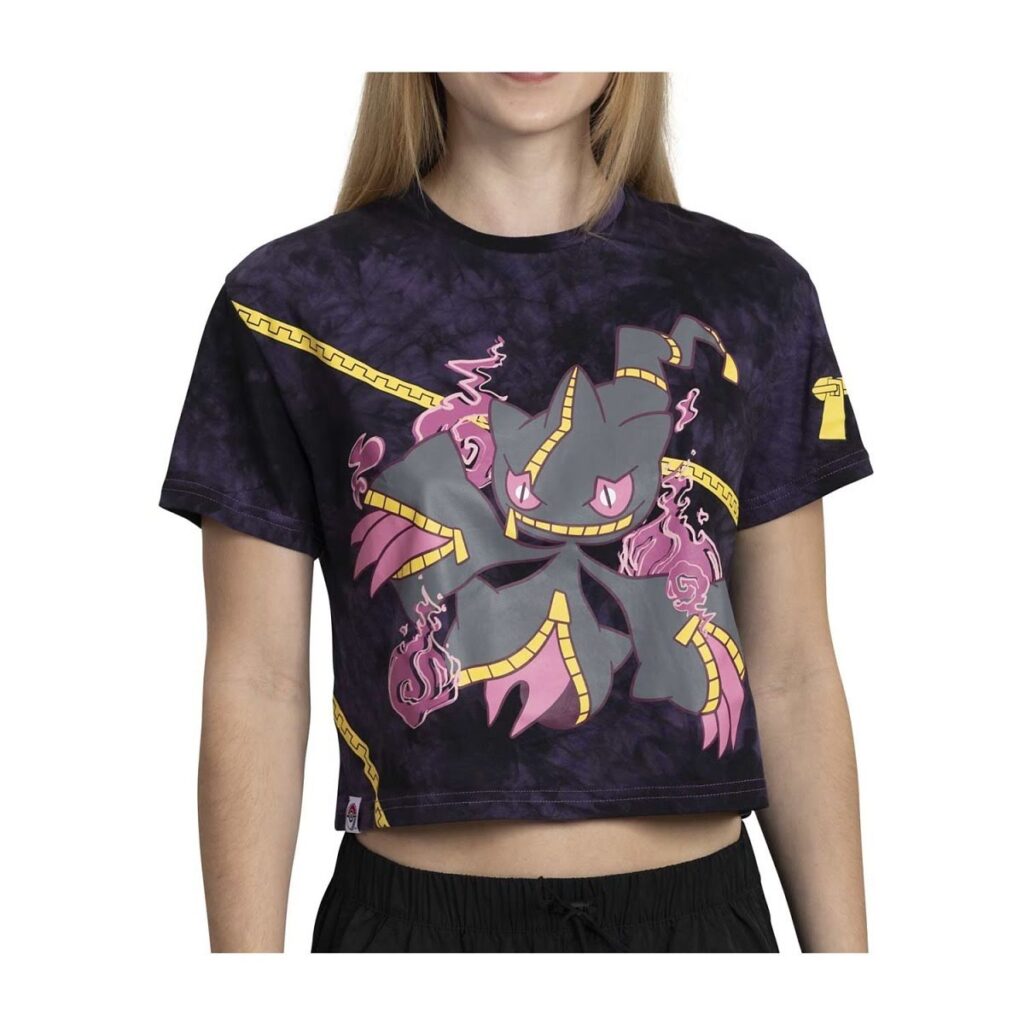 0564add5-f815-5ea9-b70f-0570d5021ea8-1024x1024-1.jpg Mega Banette Purple Crop T-Shirt – Women - Image 1
