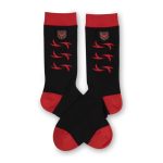 Pokémon GO Teams: Team Valor Black & Red Crew Socks (One Size-Adult) - Image 3