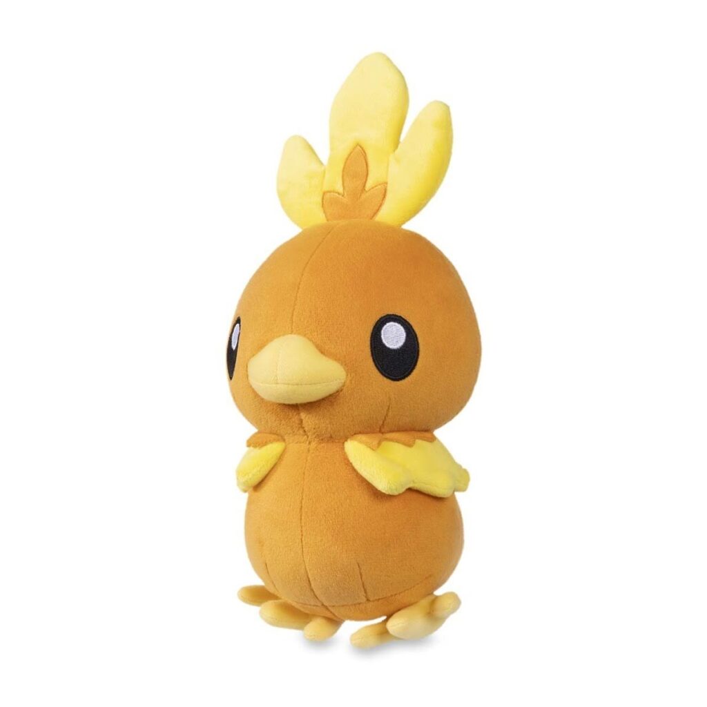 1381fb9b-9ea3-51a6-89d2-f25b76a559ae-1024x1024-1.jpg Torchic Poké Plush – 9 ½ In. - Image 1