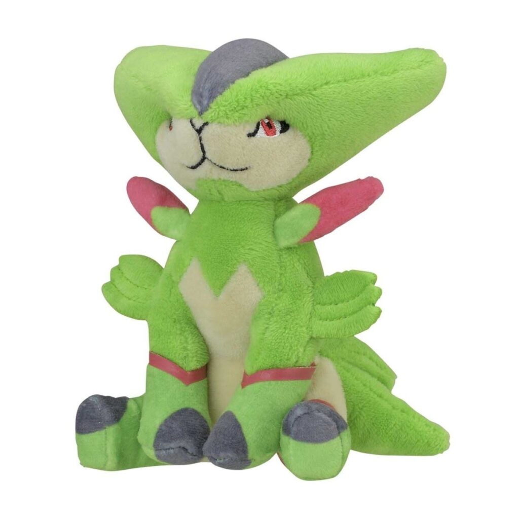 21f7c7ca-c501-5aa4-a036-69ff0e60bb0f-1024x1024-1.jpg Virizion Sitting Cuties Plush – 5 In. - Image 1