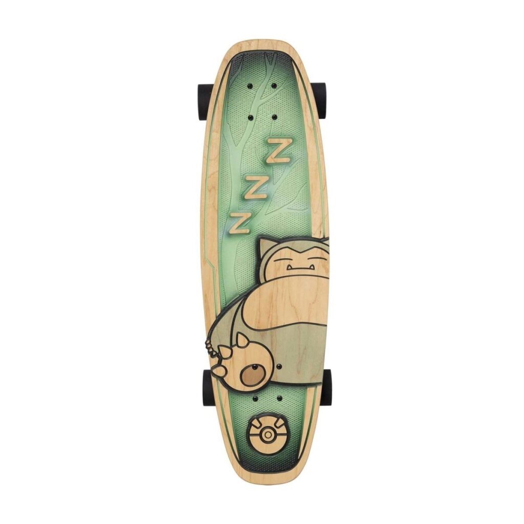 22eb8ed0-a82b-5d57-a31f-041d6d669efe-1024x1024-1.jpg Pokémon Center × Bear Walker: Snorlax Skateboard - Image 1