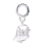 Pokémon Jewelry – Charms: Rowlet Sterling Silver Dangle Charm - Image 4