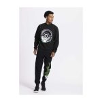 Pikachu Neon & Poké Ball Pokémon Active Black, Green & Blue Midweight Crew Neck Sweatshirt – Adult - Image 5