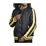 Pikachu Pokémon Jackets Black Insulated Snap-Down Jacket – Adult