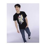 Elesa Pokémon Trainers Black Relaxed Fit Crew Neck T-Shirt – Adult - Image 3