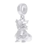 Pokémon Jewelry – Charms: Delibird Sterling Silver Dangle Charm - Image 2