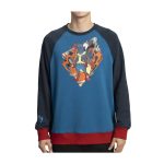 Mega Lucario Blue Crew Neck Sweatshirt – Adult