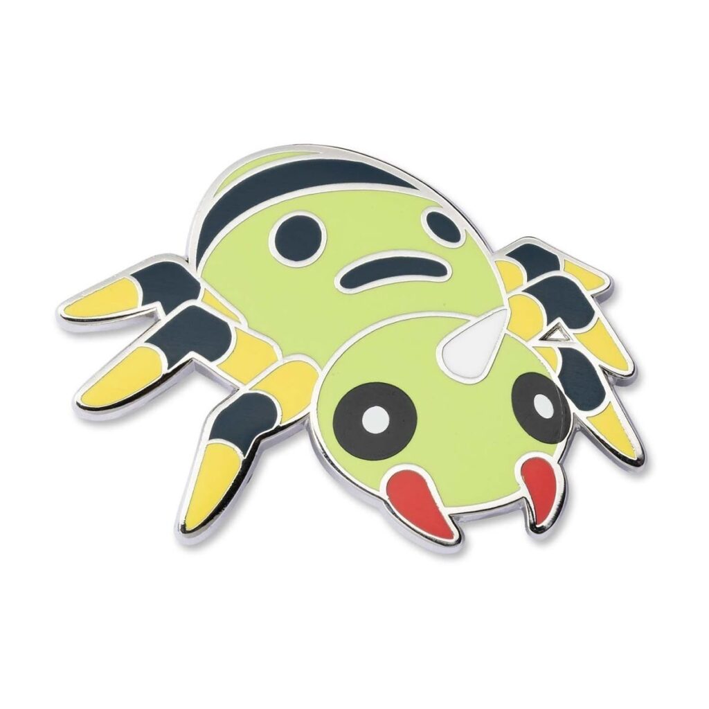 44293038-5d2e-55bd-9eee-8a2a9b4f0648-1024x1024-1.jpg Spinarak Pokémon Pin - Image 1