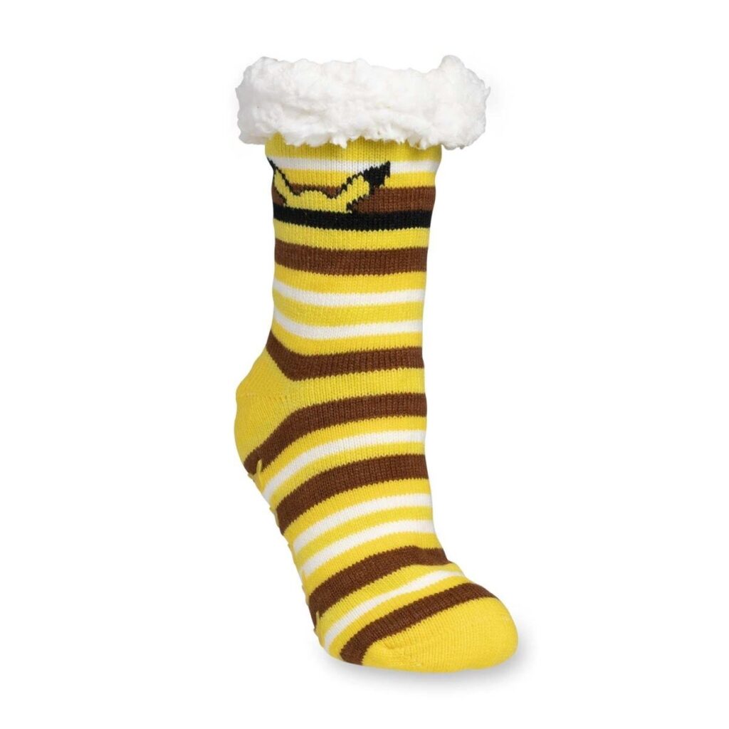 48695467-2bf3-5874-aad3-026251370bbf-1024x1024-1.jpg Hidden Pikachu Fleece Socks (One Size-Adult) - Image 1