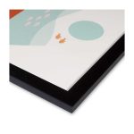 Lapras Mountains Orange Framed Wall Art - Image 2