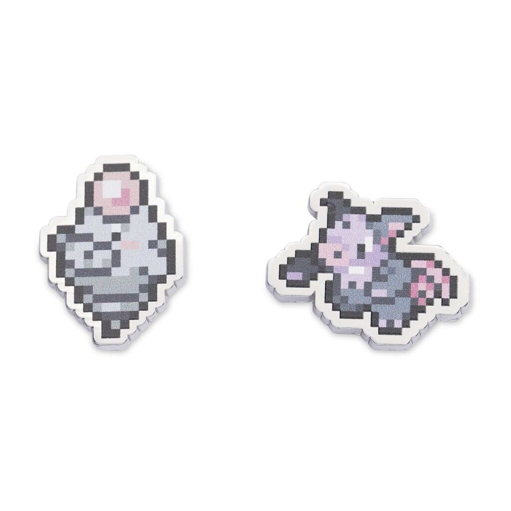 5a56881d-233b-54b5-a90e-7dfdc56ca1a3-1024x1024-1.jpg Spoink & Grumpig Pokémon Pixel Pins (2-Pack) - Image 1