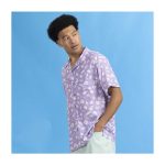 Pokémon Tropical Ditto & Pelipper Purple Tropical Shirt – Men - Image 5