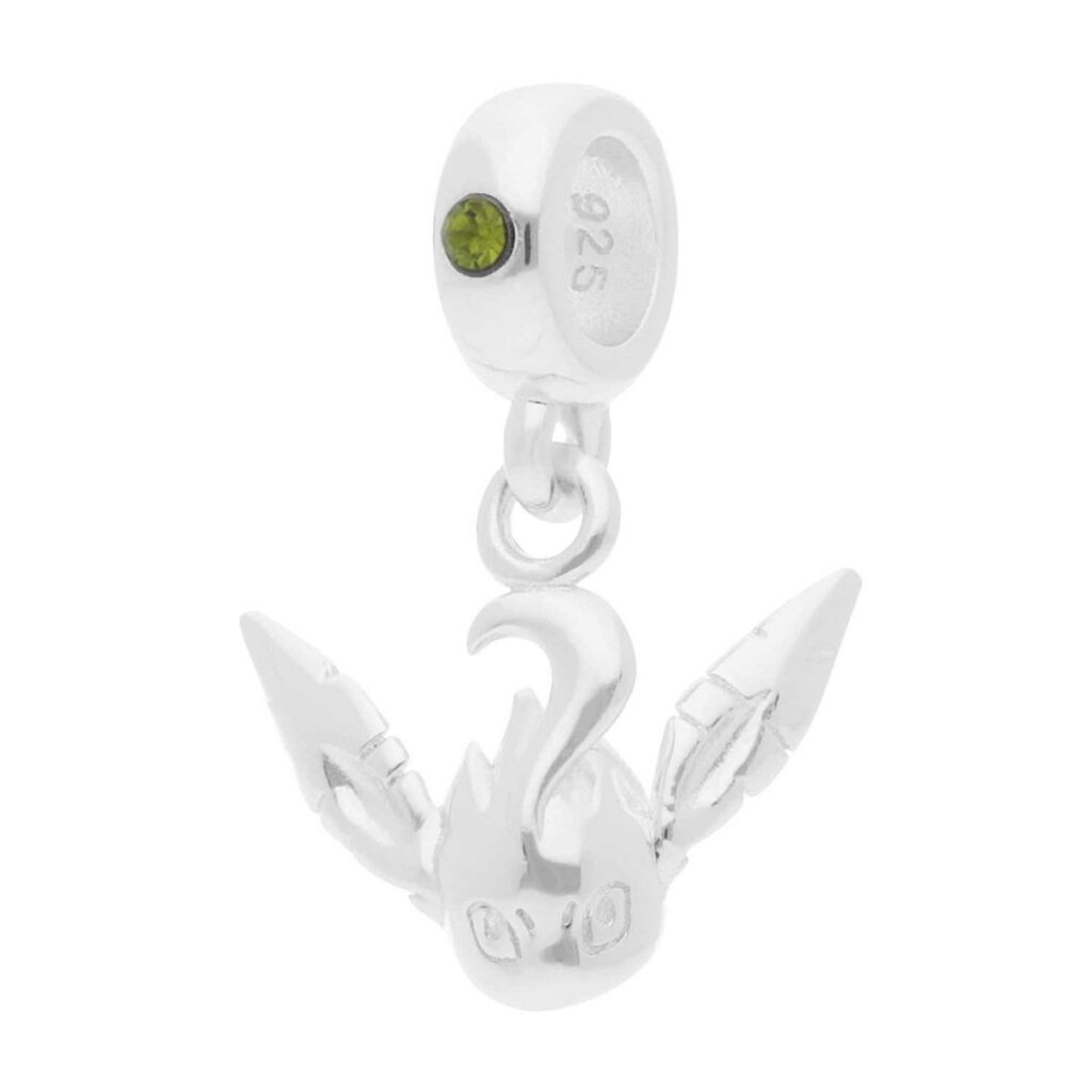 631f8d0f-683f-5a02-809e-633634b5f764-1024x1024-1.jpg Pokémon Jewelry – Charms: Leafeon Sterling Silver Dangle Charm - Image 1