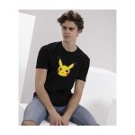 Pokémon Mood Collection: Pikachu Angry Fitted Crew Neck T-Shirt – Adult - Image 8