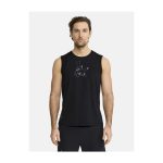 Pokémon Center × Craft: Pikachu Black Sleeveless T-Shirt – Men - Image 3