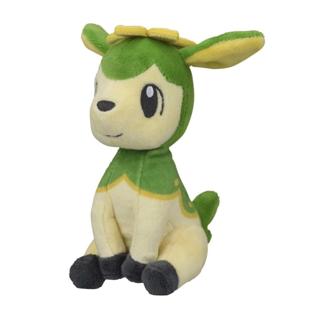 7641a34f-6a1d-56f4-9240-c29c4c0104fe-1024x1024-1.jpg Deerling (Summer Form) Sitting Cuties Plush – 5 ¾ In. - Image 1