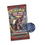 Pokémon TCG: Sun & Moon-Crimson Invasion 3 Booster Packs, Coin & Decidueye Promo Card - Image 2