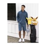 Rayquaza Pokémon Clubhouse Quarter-Zip Pullover Sweatshirt – Men - Image 5