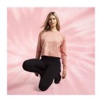 Eevee Pokémon Nature: Fall Pink Heavyweight Crop Long-Sleeve Shirt – Women - Image 7