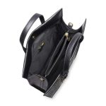 Pokémon Center × Fossil: Kanto First Partners Black Leather Carmen Shopper Bag - Image 5