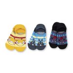 Lucario, Scraggy & Zorua No-Show Socks (3 Pairs) (One Size-Adult)
