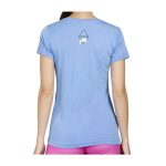 Pikachu Pokémon Active Blue Performance T-Shirt – Women - Image 2