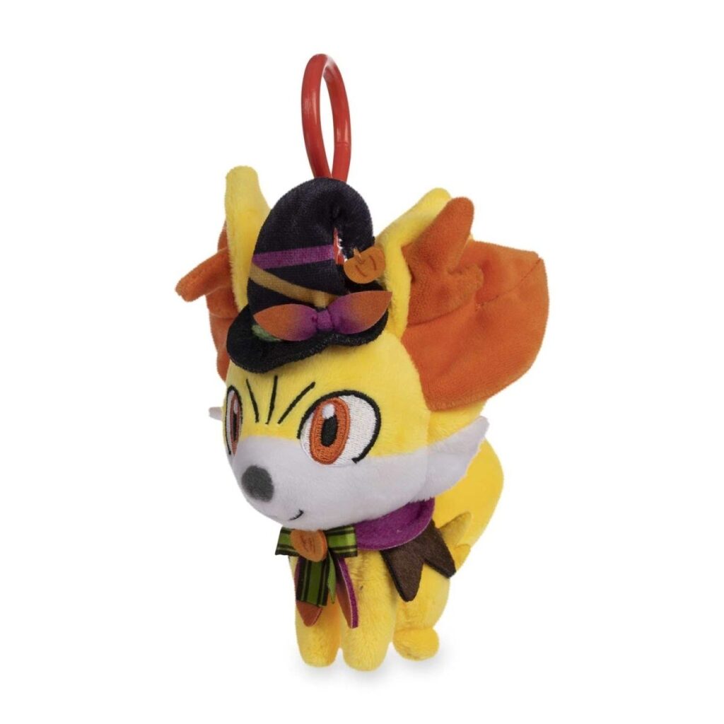 9203e6e7-b0cf-5c84-aaf7-7968287c641a-1024x1024-1.jpg Fennekin Pokémon Spooky Festival Plush Key Chain - Image 1