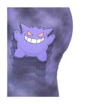 Gengar Pokémon Spooky Celebration Leggings – Adult - Image 4