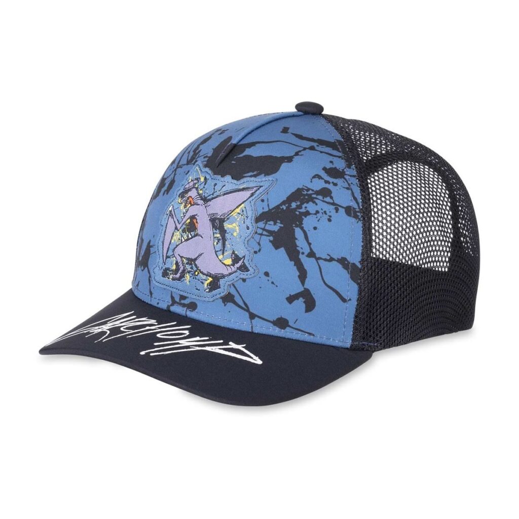 a254c9ba-c01f-56ae-9e5e-8a6cbdf06604-1024x1024-1.jpg Pokémon Center × OMOCAT: Garchomp Trucker Hat - Image 1