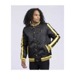 Pikachu Pokémon Jackets Black Insulated Snap-Down Jacket – Adult - Image 4