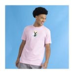 Espeon & Umbreon Summer Fun Light Pink Relaxed Fit Crew Neck T-Shirt – Adult - Image 4