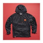 Team Rocket HQ Collection Black Packable Anorak Jacket – Adult - Image 10