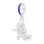 Pokémon Jewelry – Charms: Squirtle Sterling Silver Dangle Charm - Image 2