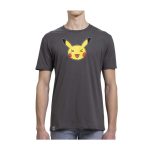 Pokémon Mood Collection: Pikachu Excited Fitted Crew Neck T-Shirt – Adult