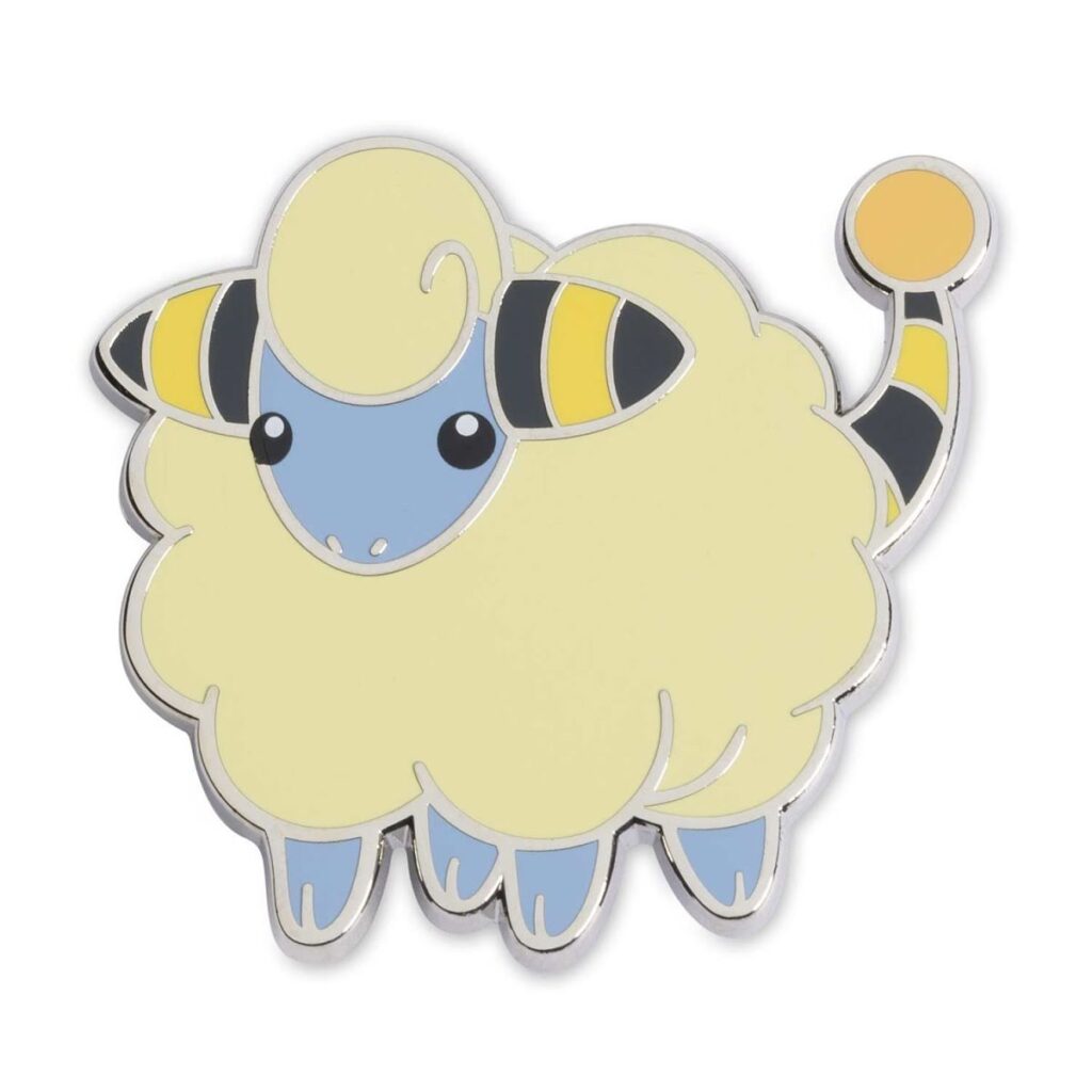 b8a577fa-e698-5b28-b9e5-802c1420cff3-1024x1024-1.jpg Mareep Pokémon Pin - Image 1