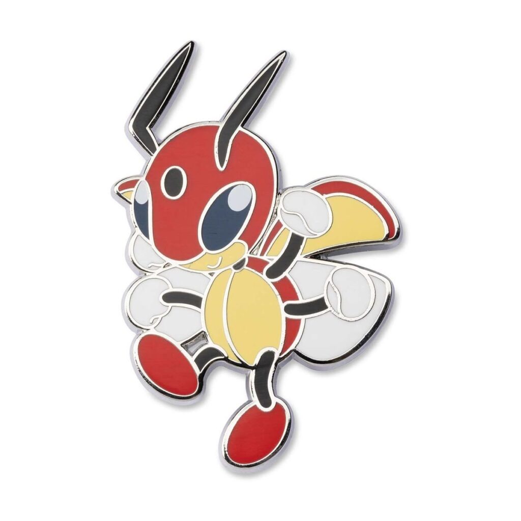 bbe9139d-815d-5515-a616-f2fc3a1dea10-1024x1024-1.jpg Ledian Pokémon Pin - Image 1