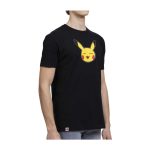Pokémon Mood Collection: Pikachu Pleased Fitted Crew Neck T-Shirt – Adult - Image 2