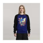 Mega Gyarados Blue Crew Neck Sweatshirt – Adult - Image 4