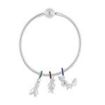 Pokémon Jewelry – Charms: Treecko Sterling Silver Dangle Charm - Image 7