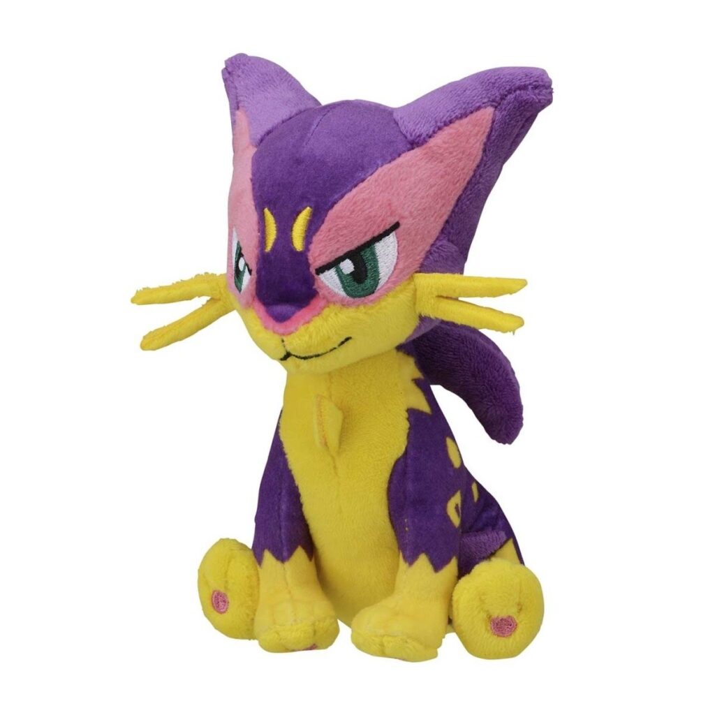 ca86bb39-e788-545d-937c-19ce3f065ad6-1024x1024-1.jpg Liepard Sitting Cuties Plush – 5 ½ In. - Image 1