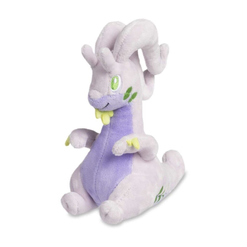 dae43489-8c45-5a6e-8fb7-1a28c26d191a-1024x1024-1.jpg Goodra Sitting Cuties Plush – 6 ¼ In. - Image 1