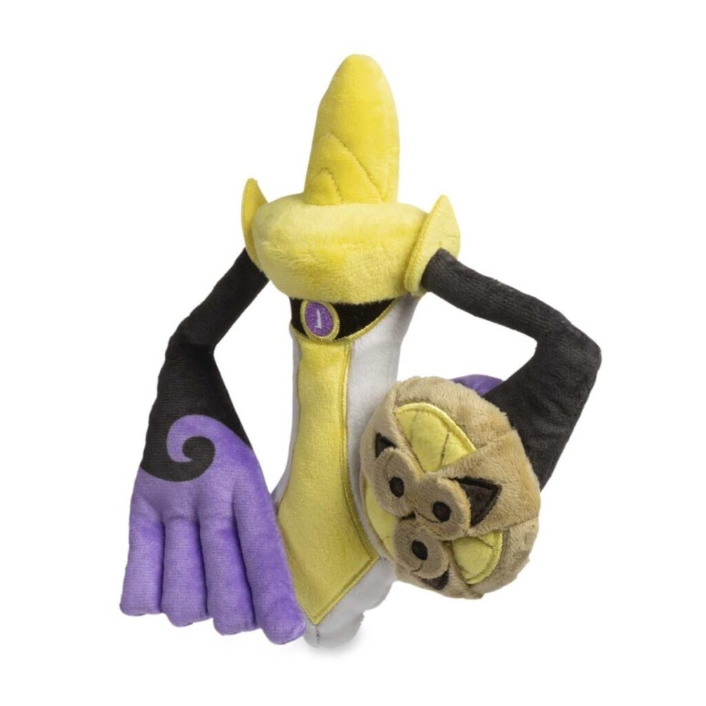 dbae1e5b-e0f8-5f5a-95fc-b3670a6b1be6-1024x1024-1.jpg Aegislash (Blade Forme) Sitting Cuties Plush – 7 ½ In. - Image 1