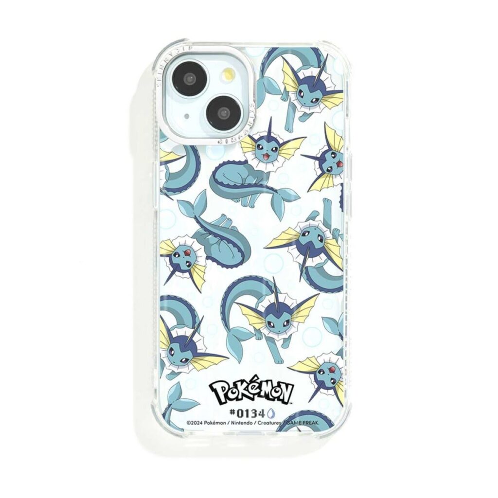 dbf955ab-d814-52c7-a645-00b1506d1fb7-1024x1024-1.jpg Pokémon × Skinnydip: #0134 Vaporeon Shock Case for iPhone - Image 1