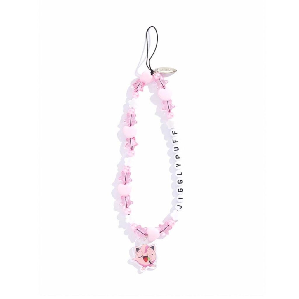 dd539e79-4395-5f6c-ae05-1af13c29d6ad-1024x1024-1.jpg Pokémon × Skinnydip: Jigglypuff Beaded Strap - Image 1