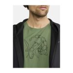 Pokémon Center × Craft: Rayquaza Moss Long-Sleeve T-Shirt – Men - Image 3