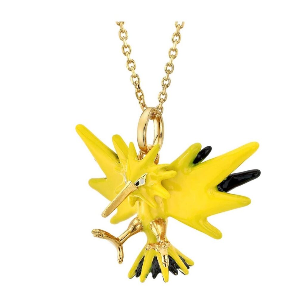 de310220-e60f-5877-a806-bbe6d8bbcd2e-1024x1024-1.jpg Pokémon Center × RockLove: Zapdos Sterling Silver Pendant Necklace - Image 1