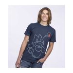 Munchlax Snack Time Navy Relaxed Fit Crew Neck T-Shirt – Adult - Image 3
