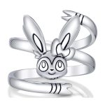 Pokémon Center × RockLove: Sylveon Sterling Silver Wrap Ring