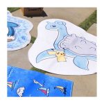 Pikachu & Lapras Pokémon Summer Days Beach Towel - Image 4