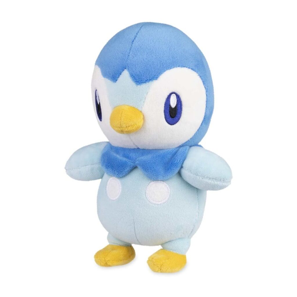 ee583a9b-cfe1-5cdb-b4bb-965f534831a5-1024x1024-1.jpg Piplup Poké Plush – 8 ¾ In. - Image 1
